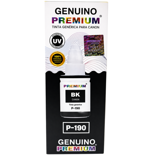 Tinta canon GI 190 premium pack black cian yellow magenta