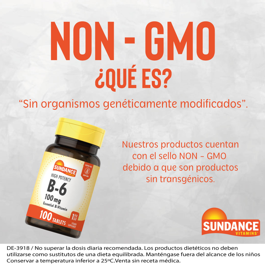 Vitamina B-6 100 Tabletas 100mg
