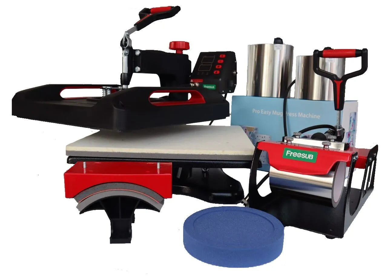 Máquina Multifuncional Sublimación 8 En 1 Freesub 38X38 - TAINO®