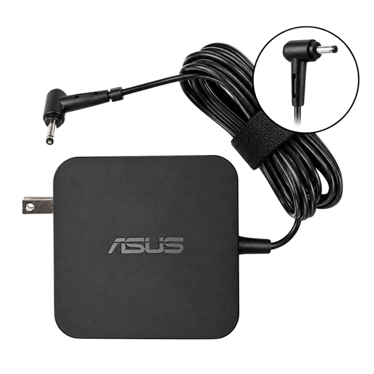Cargador asus 19v 3.42a original punta delgada