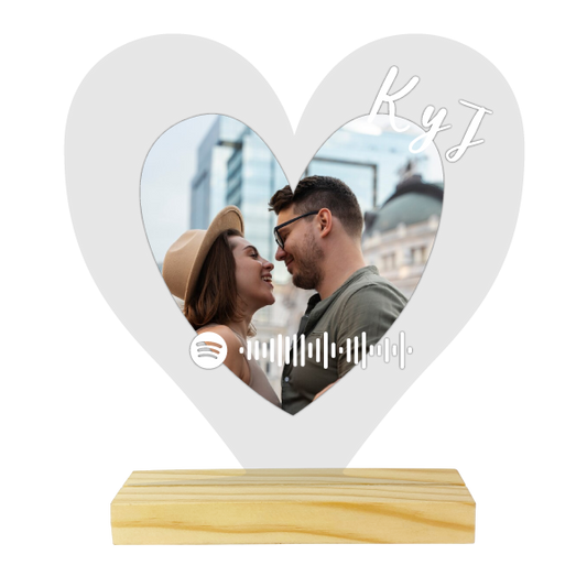 Cuadro Spotify para Sublimar Corazón - TAINO®