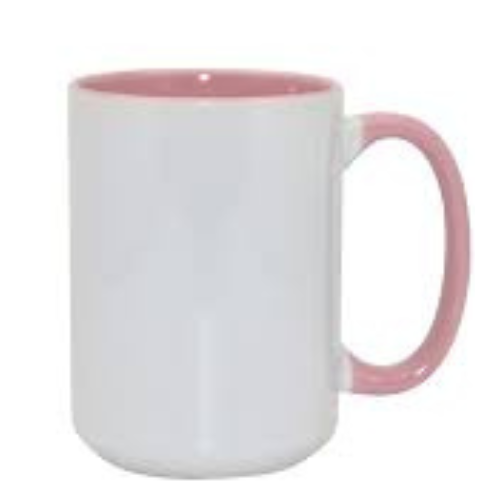 Taza de 15onz Fondo y Asa de Color - TAINO®