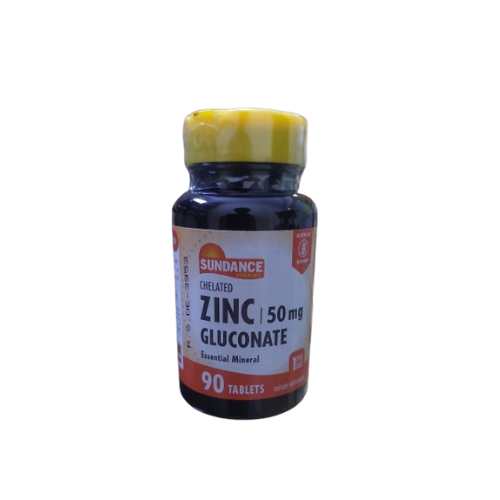 Zinc Gluconate 50mg 90 Tabletas