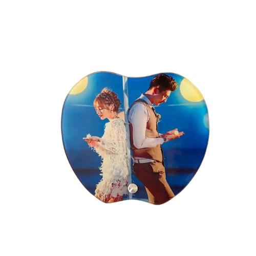 Cristal Para Sublimar Manzana 19cm x 15.5cm - TAINO®