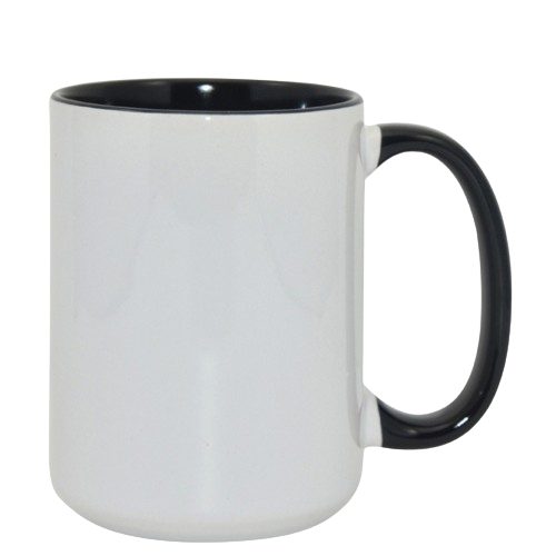Taza de 15onz Fondo y Asa de Color - TAINO®