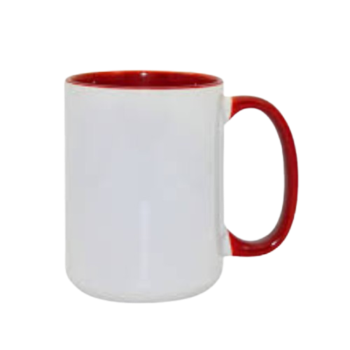Taza de 15onz Fondo y Asa de Color - TAINO®