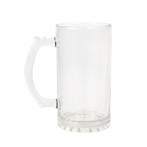 Shopero sublimable de Vidrio Transparente 16 onz - TAINO®