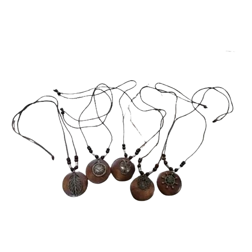 Collar Para Dama De Madera Estilo Etnico Vintage - TAINO®