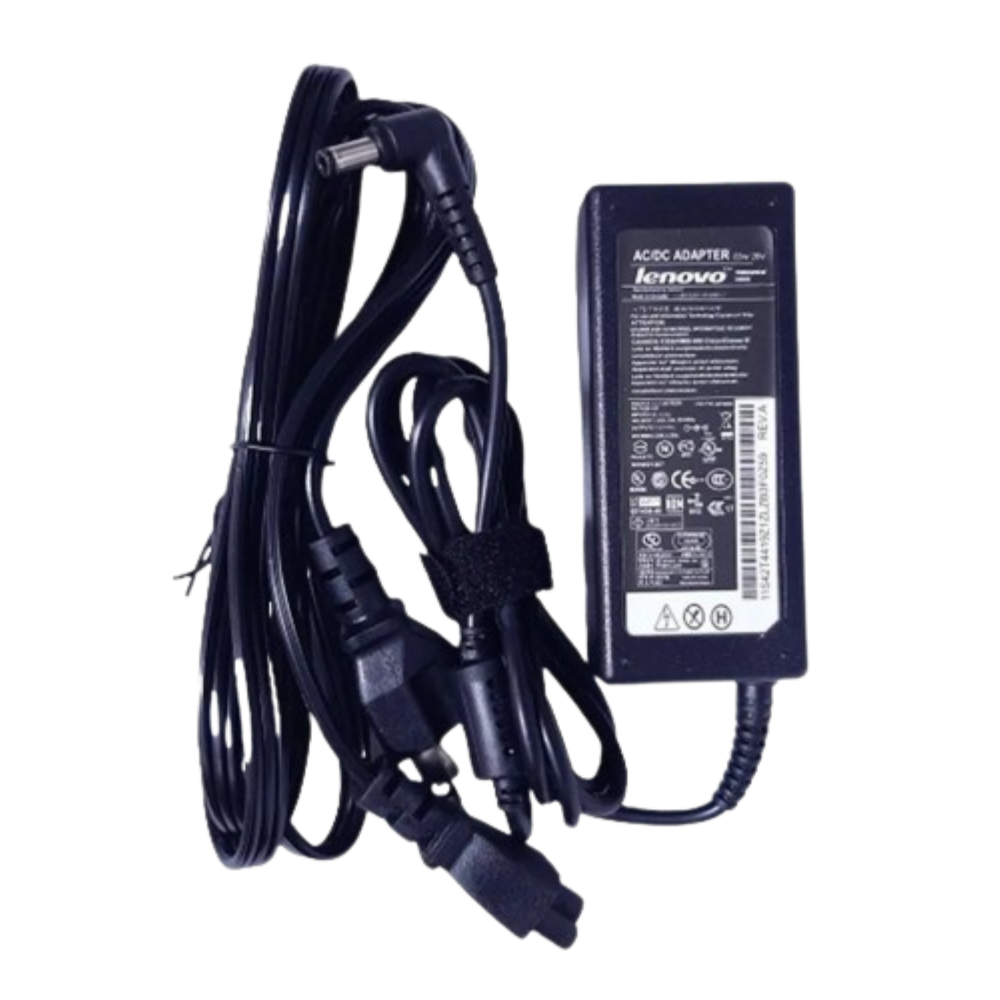 Cargador LENOVO 20v 3.25a Punta Toshiba Cable Corriente - TAINO®