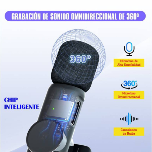 Micrófono K11 Inalámbrico De Solapa Tipo C - TAINO®