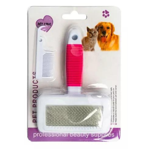 Cepillo De Peine Largo Para Mascotas - TAINO®