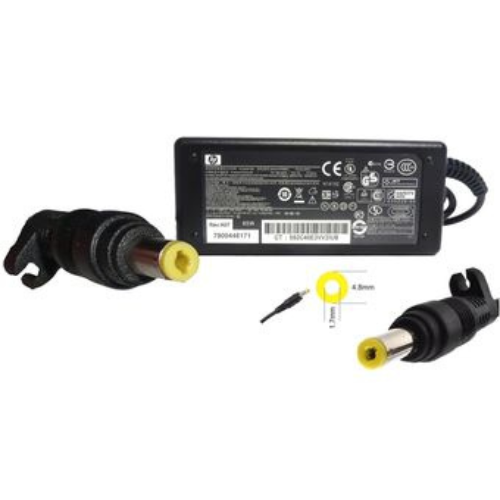 Cargador HP 18.5v 3.5a Punta Amarilla Cable Corriente - TAINO®
