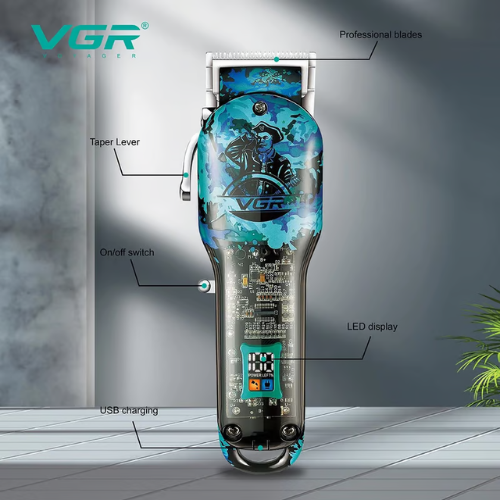 Afeitadora Cortadora de Cabello Cripper VGR V-685