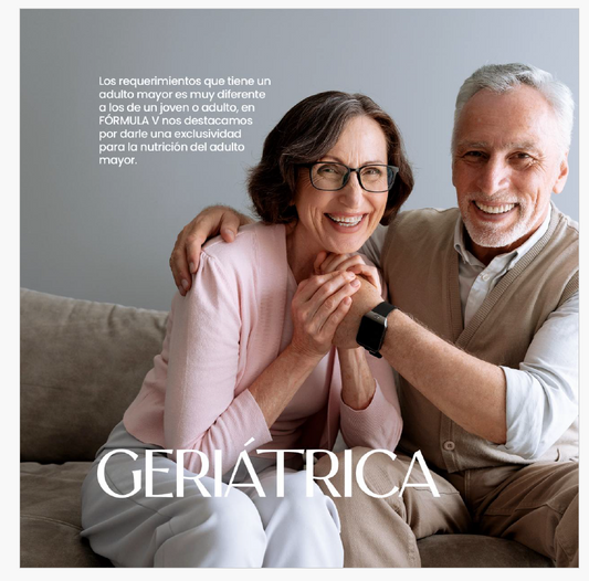 Geriátrica Leche Proteinas Vitaminas y Minerales Sin Lactosa 1.100Gr