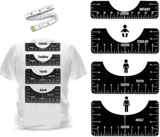 Reglas 4 Para Sublimación de Polos Niño Joven Adulto