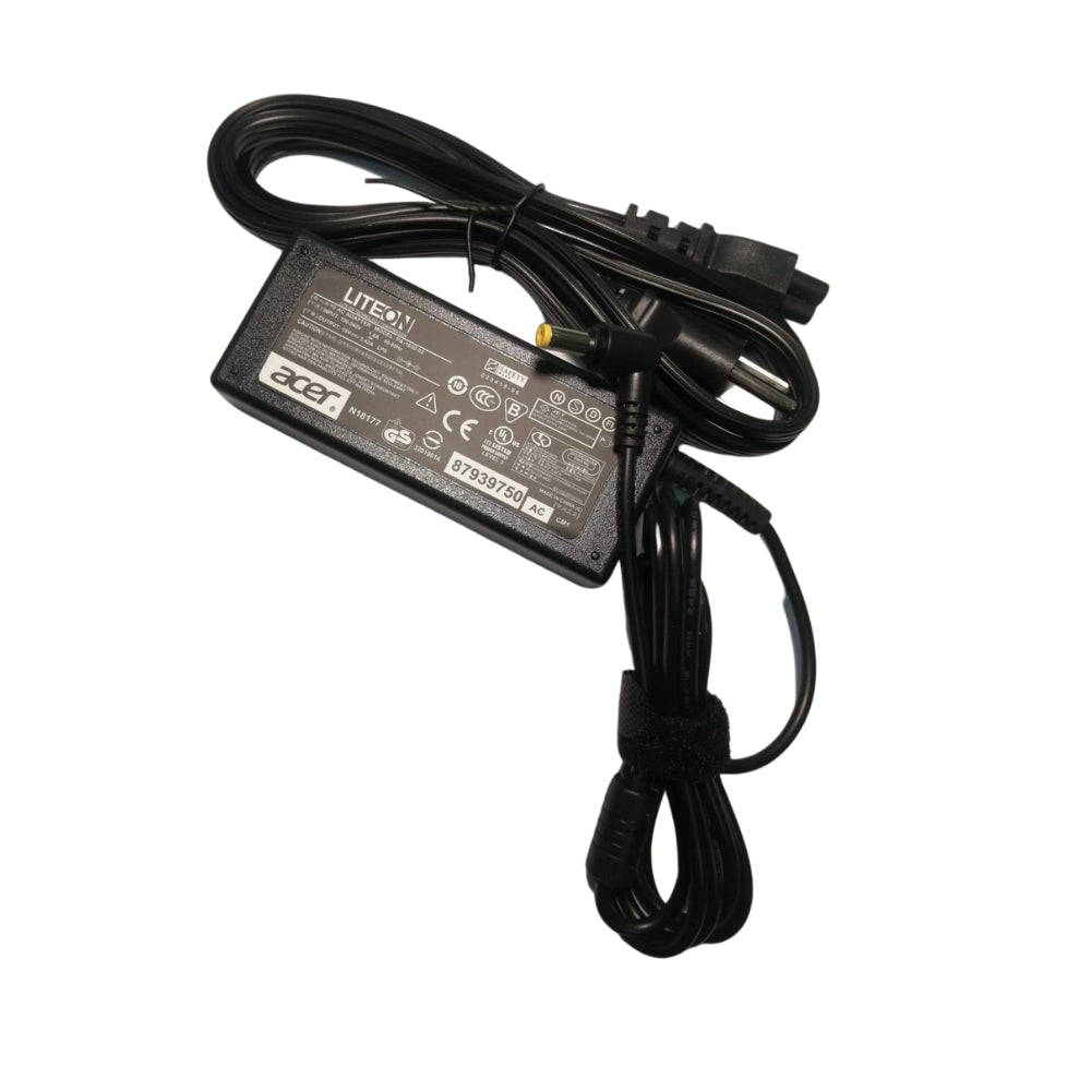 Cargador ACER Aspire 19v 3.42a Punta Amarilla - TAINO®