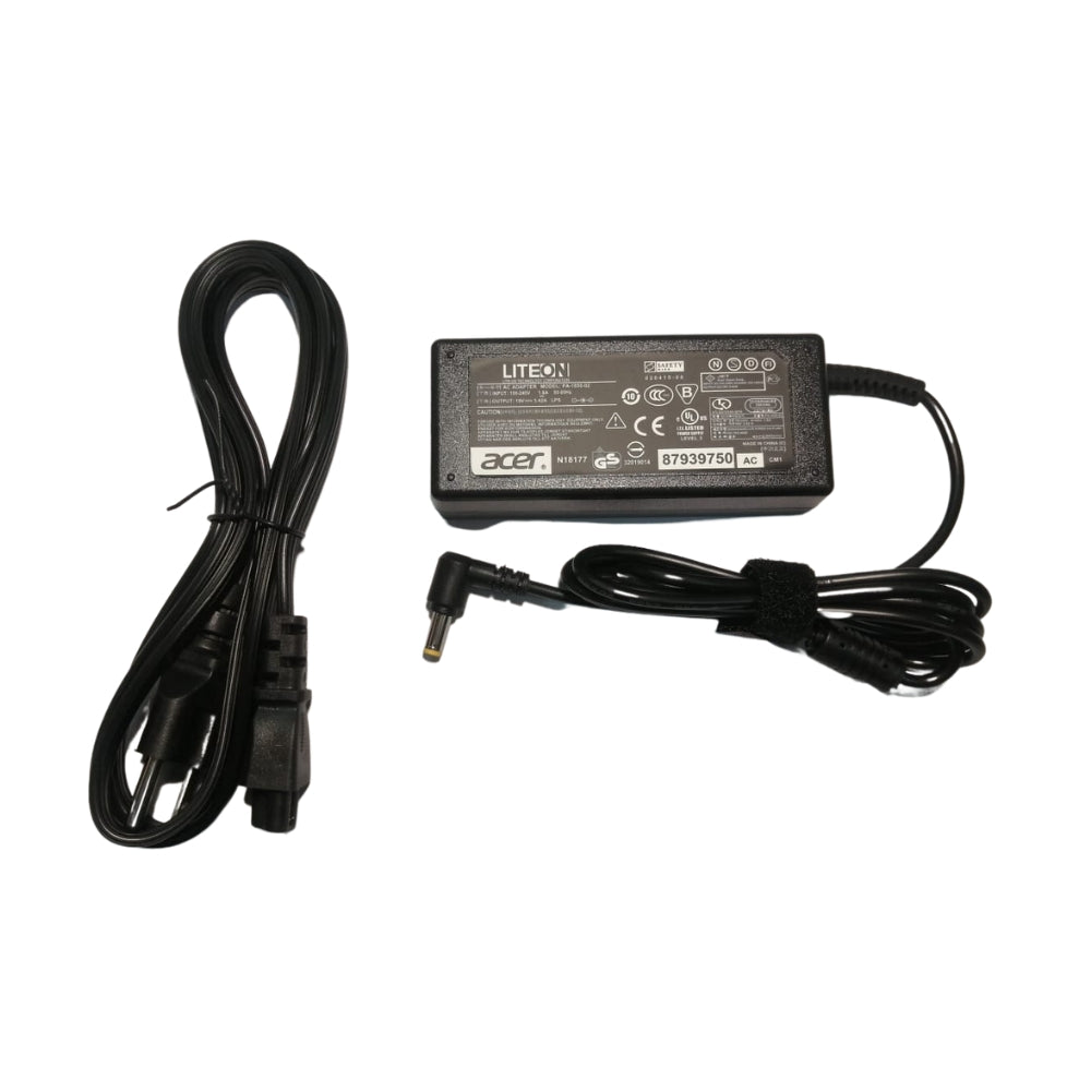 Cargador ACER Aspire 19v 3.42a Punta Amarilla - TAINO®