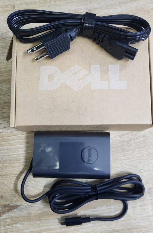 Cargador DELL Original 20v 3.25a Punta Type C Cable Corriente