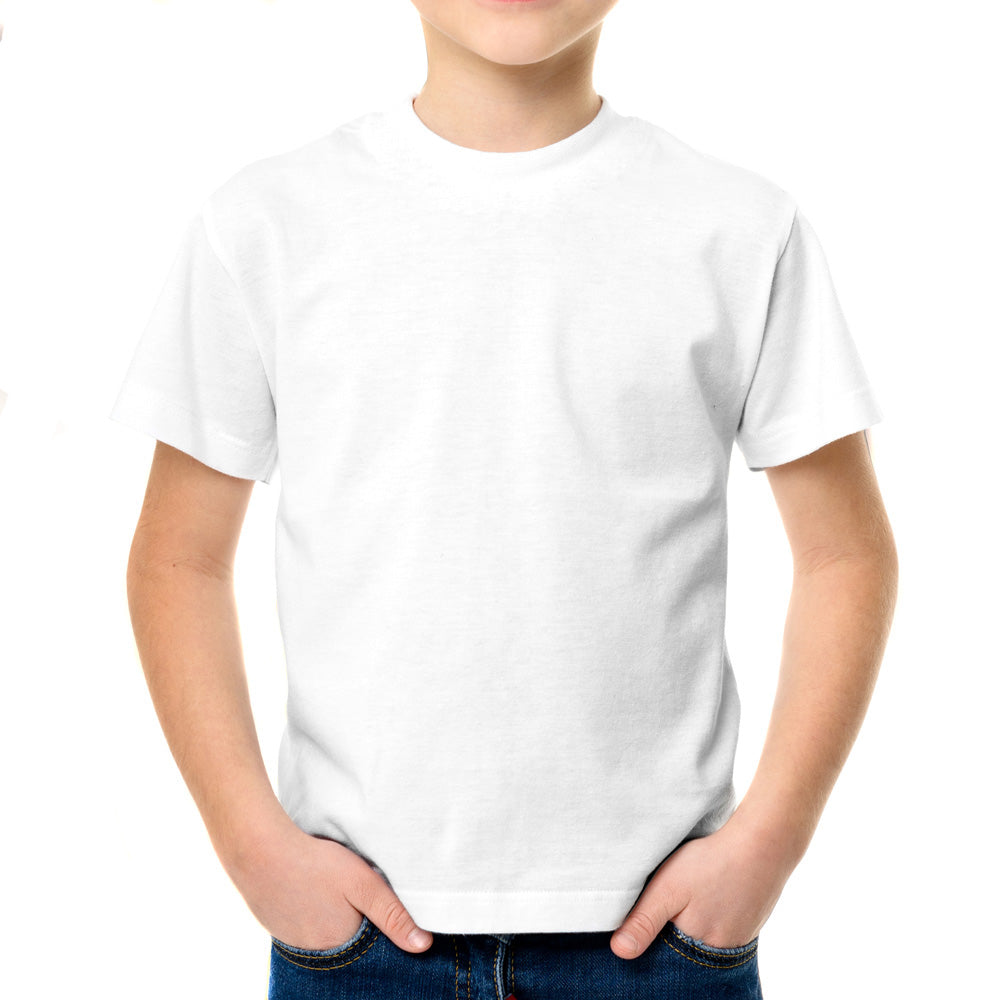 Polo Blanco Para Sublimar Cuello V y/o Redondo Jersey Spum Tacto Algodón - TAINO®