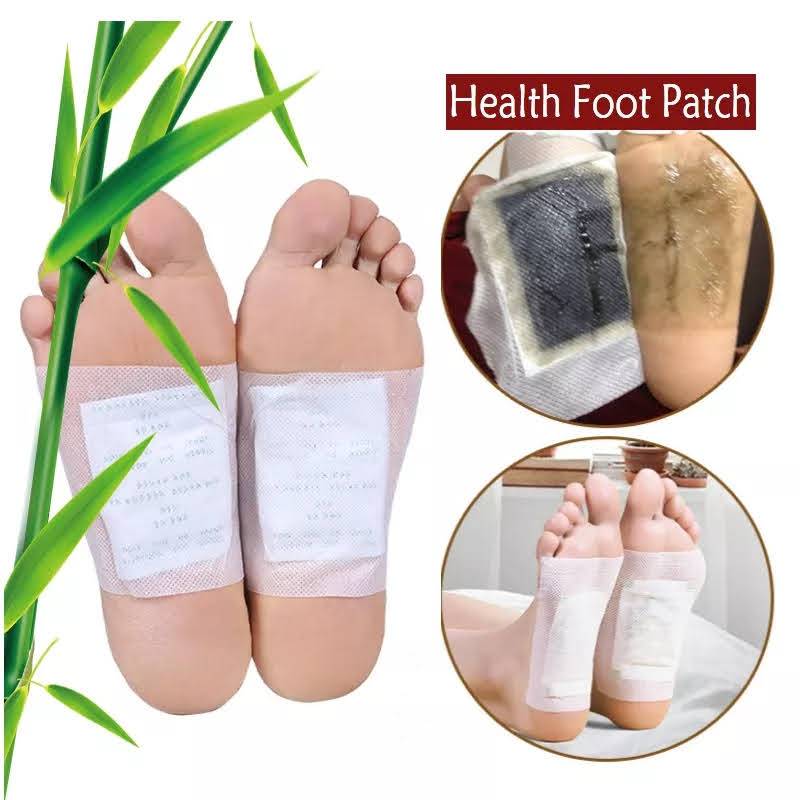KINOKI 2 Parches Desintoxicantes para Pies Y Cuerpo - TAINO®