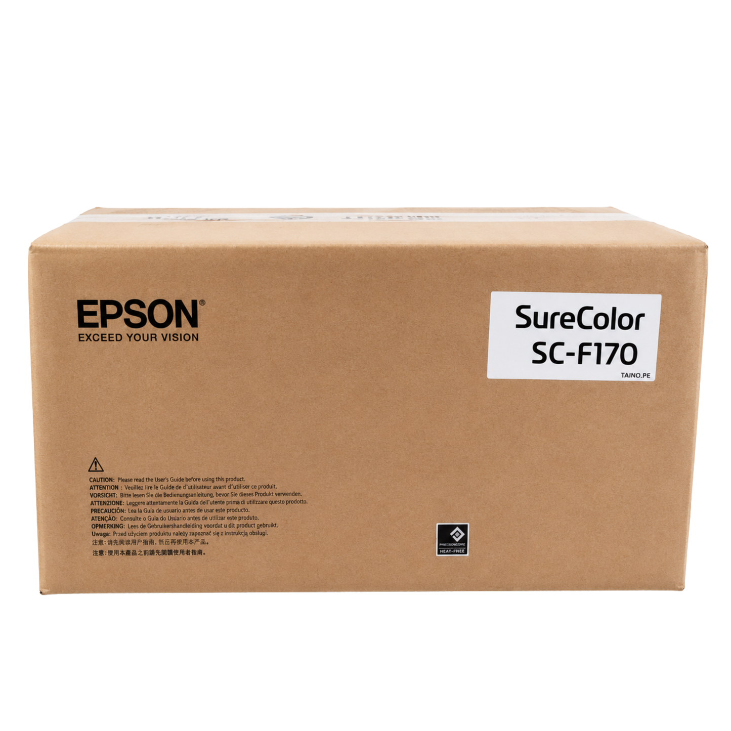 Impresora epson F170 SureColor original papel sublimación cinta térmica tintas