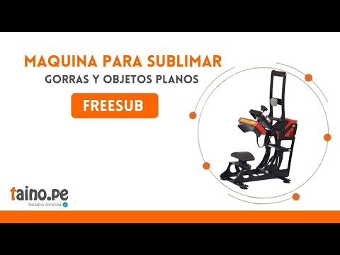 Máquina De Gorra 2 En 1 Plancha Plana 15x15