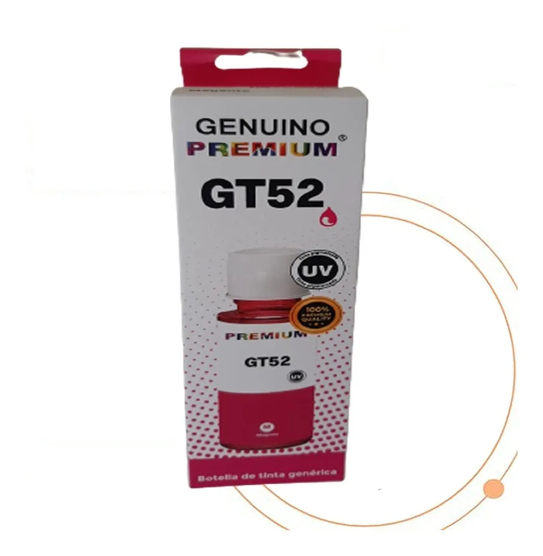 Pack Tinta HP Premium Gt53 Gt52 Black Cian Yellow Magenta - TAINO®