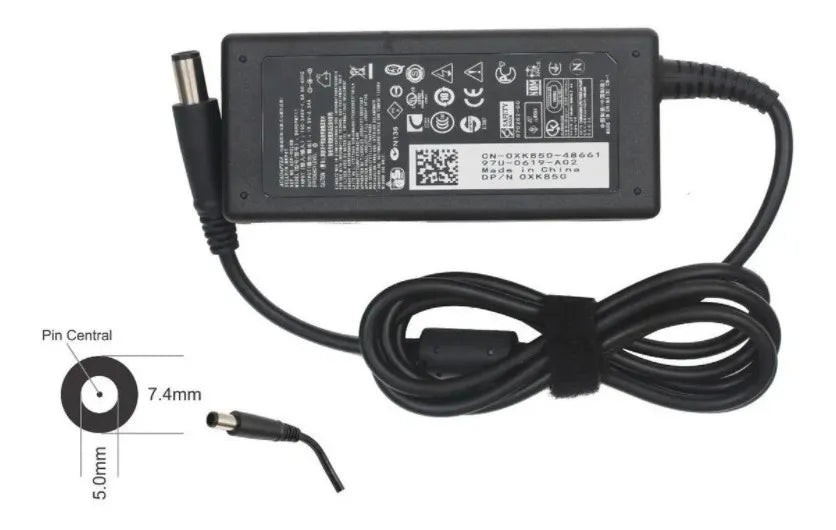 Cargador DELL 19.5v 3.34a Punta Aguja - TAINO®
