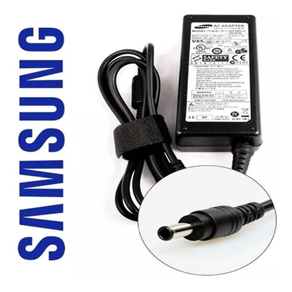 Cargador SAMSUNG 19v 3.16a Cable Corriente de Regalo - TAINO®