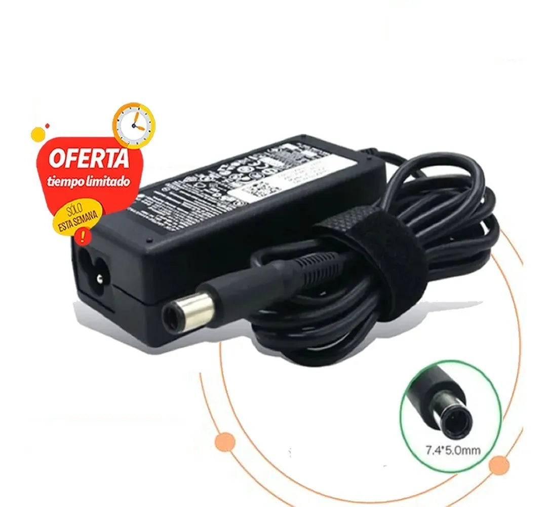 Cargador DELL 19.5v 3.34a Punta Aguja - TAINO®