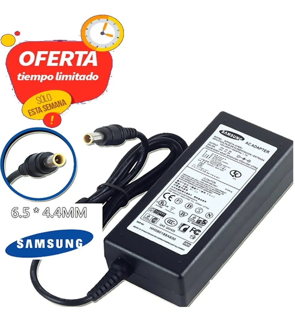Cargador SAMSUNG 14v 2.14a 1.43a 1.79a Para Monitor - TAINO®