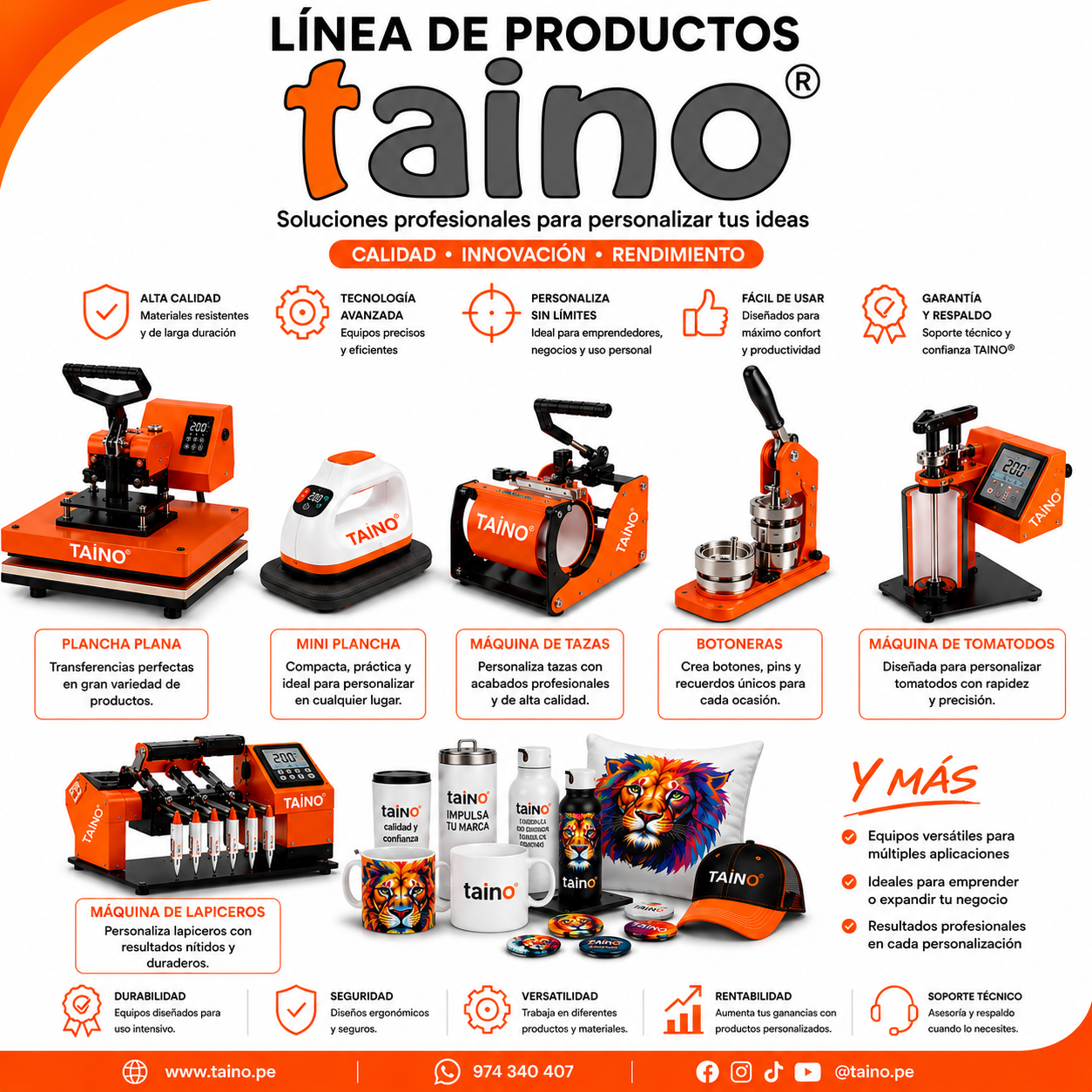 Productos TAINO®