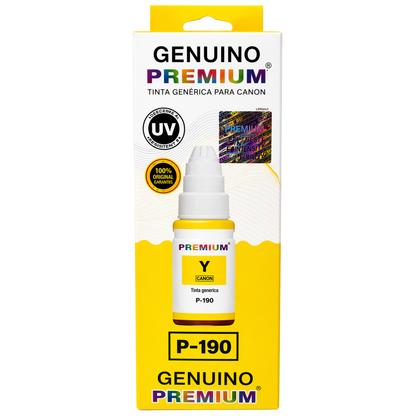 Tinta canon GI 190 premium pack black cian yellow magenta
