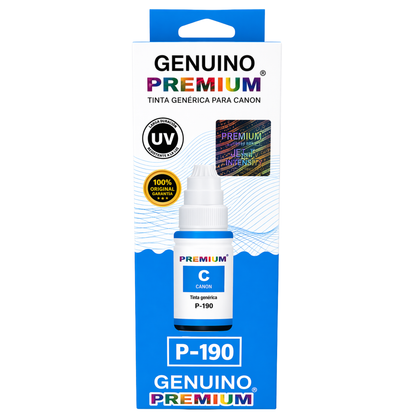 Tinta canon GI 190 premium pack black cian yellow magenta