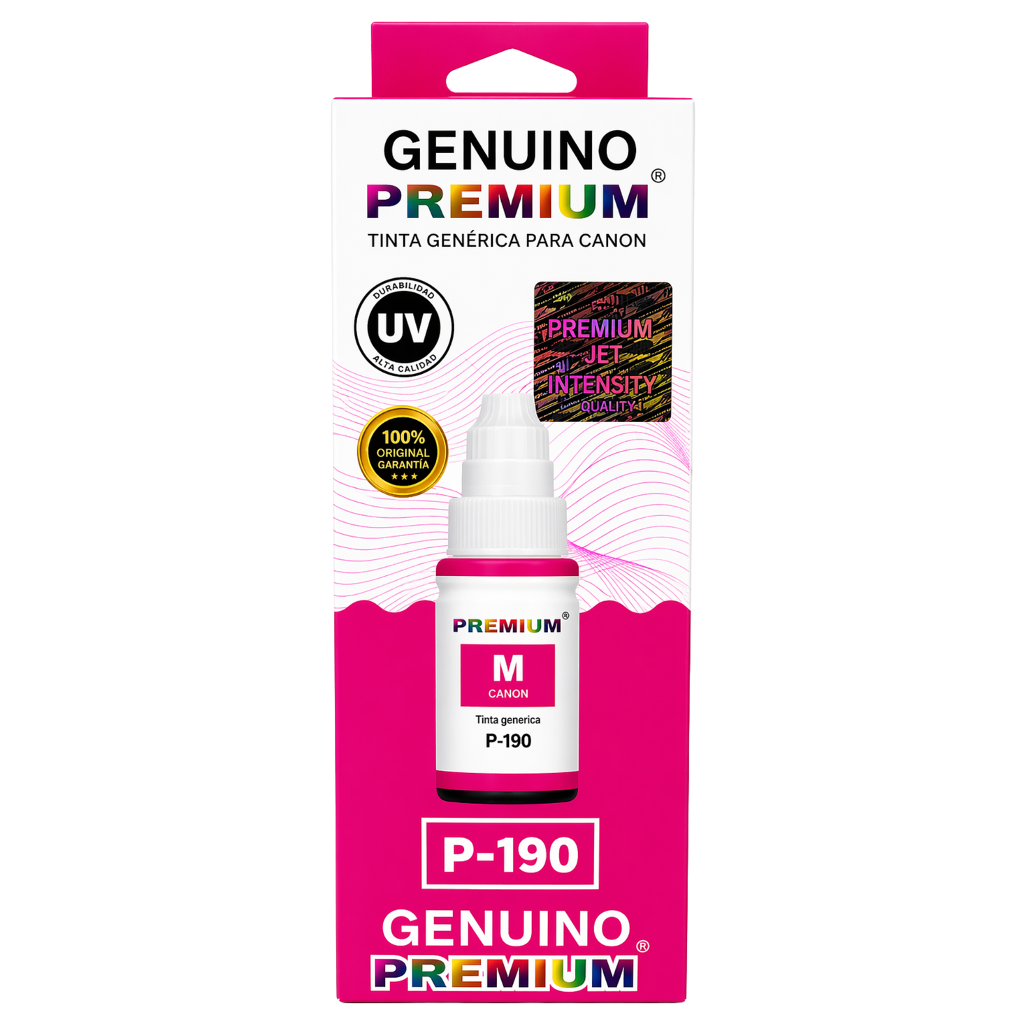 Tinta canon GI 190 premium pack black cian yellow magenta
