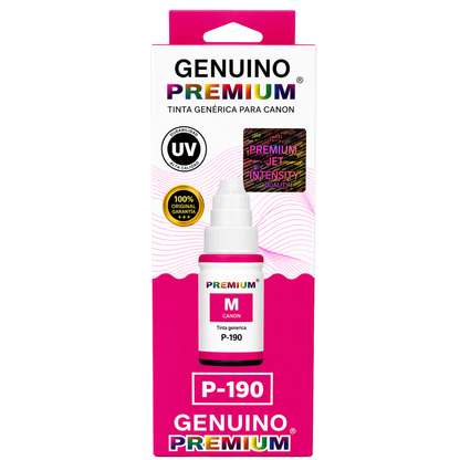 Tinta canon GI 190 premium pack black cian yellow magenta