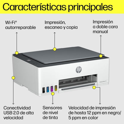 Impresora Multifuncional HP Smart Tank 580 - TAINO®