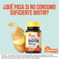 Biotin 30 Tabletas Disolución Rápida 5000mcg