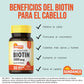 Biotin 30 Tabletas Disolución Rápida 5000mcg