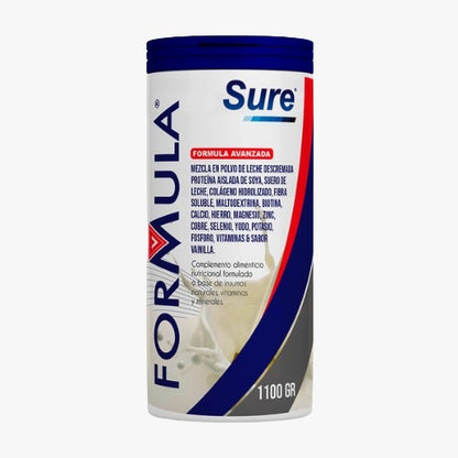 Leche Sure Proteinas Suero de Leche Colageno Calcio Hierro Fórmula V 1.1 Kg - TAINO®