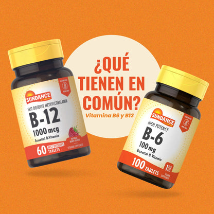 Vitamina B-6 100 Tabletas 100mg