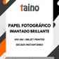 Papel Fotográfico Imantado Brillante Secado Instantáneo 5 Hojas A4