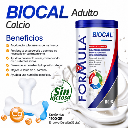 Calcio Biocal Ultra Fórmula V  1.1 Kg