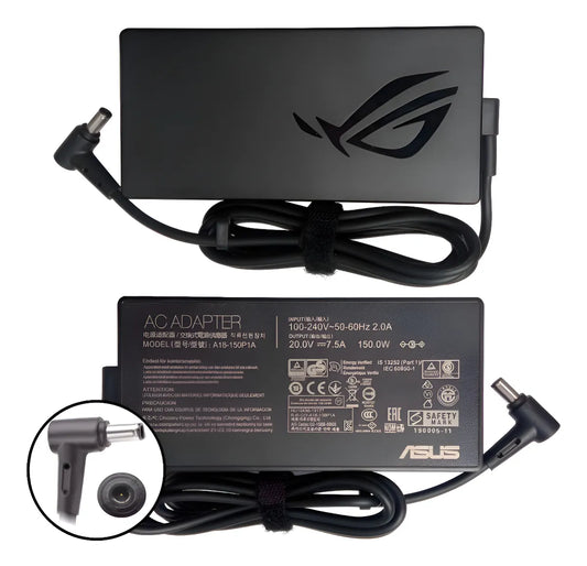 Cargador ASUS 20v 7.5a ORIGINAL 150Wats GAMER