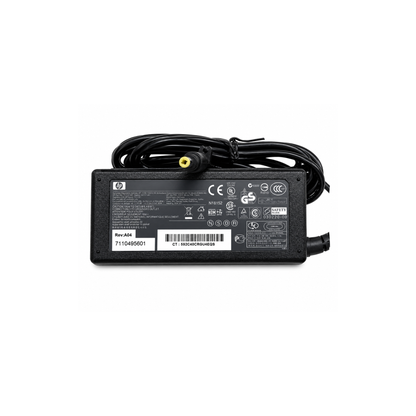 Cargador HP 18.5v 3.5a Punta Amarilla Cable Corriente