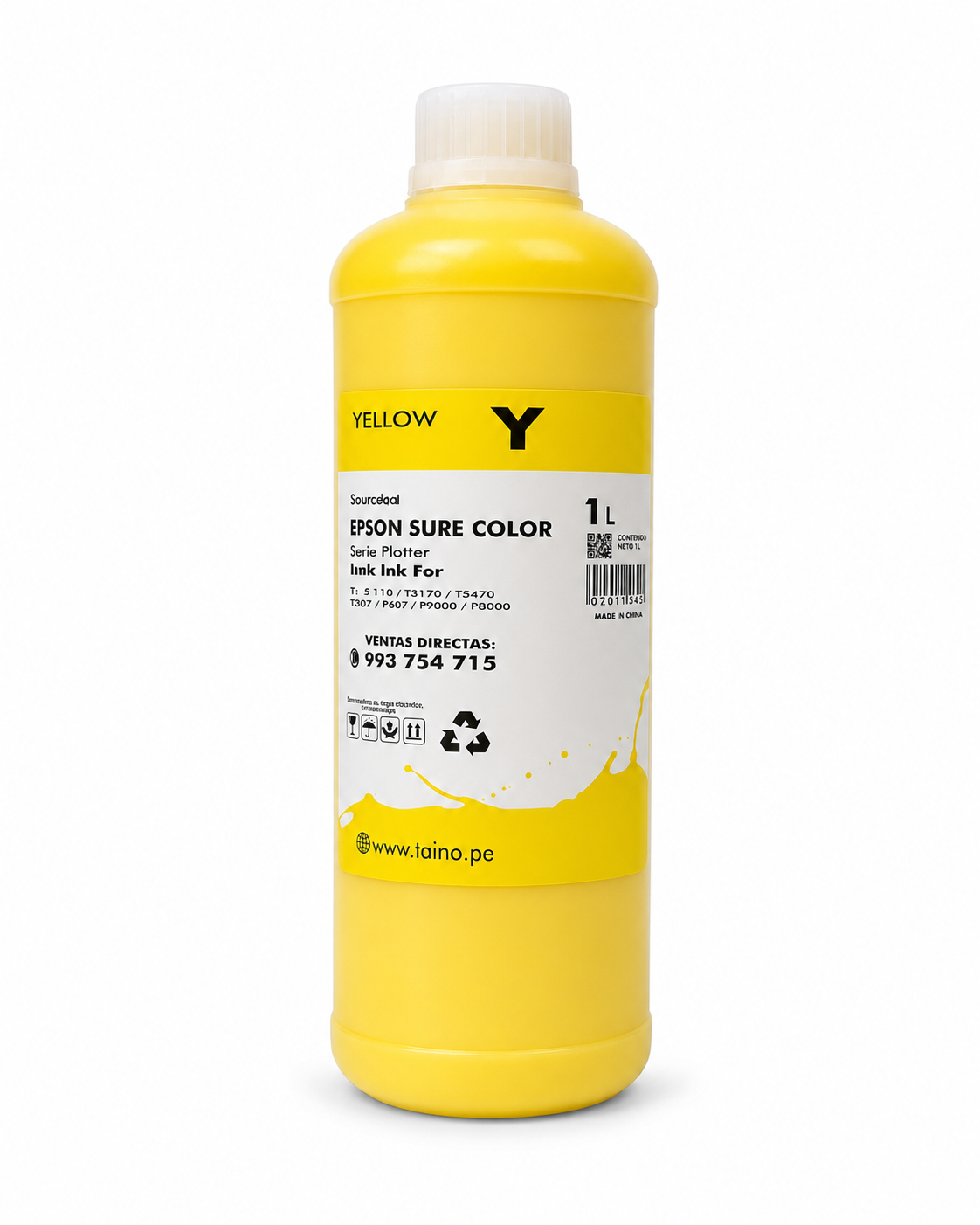 Tinta Plotter SureColor Epson 1 Litro Black MB Mate Cian Yellow Magenta