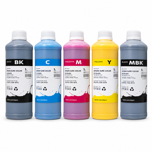 Tinta Plotter SureColor Epson 1 Litro Black MB Mate Cian Yellow Magenta