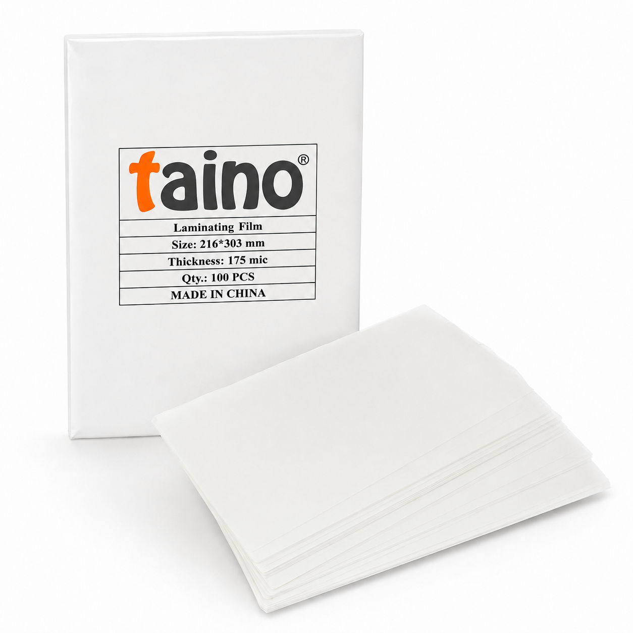 Micas para Enmicados A4 – 175 mic Paquete de 100 hojas