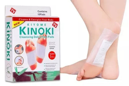 KINOKI  2 Parches Desintoxicantes para Pies Y Cuerpo - TAINO®