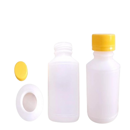 Botella 120ml Transparente de Polietileno 100U Und - TAINO®